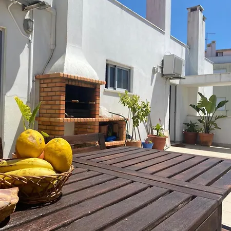 T3 Sea View Terrace Bbq Appartement Nazaré